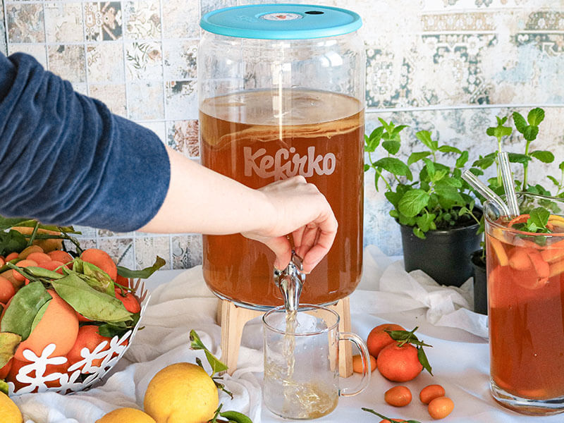 With Kefirko, You Can Brew Probiotic Kefir on Your Kitchen Counter