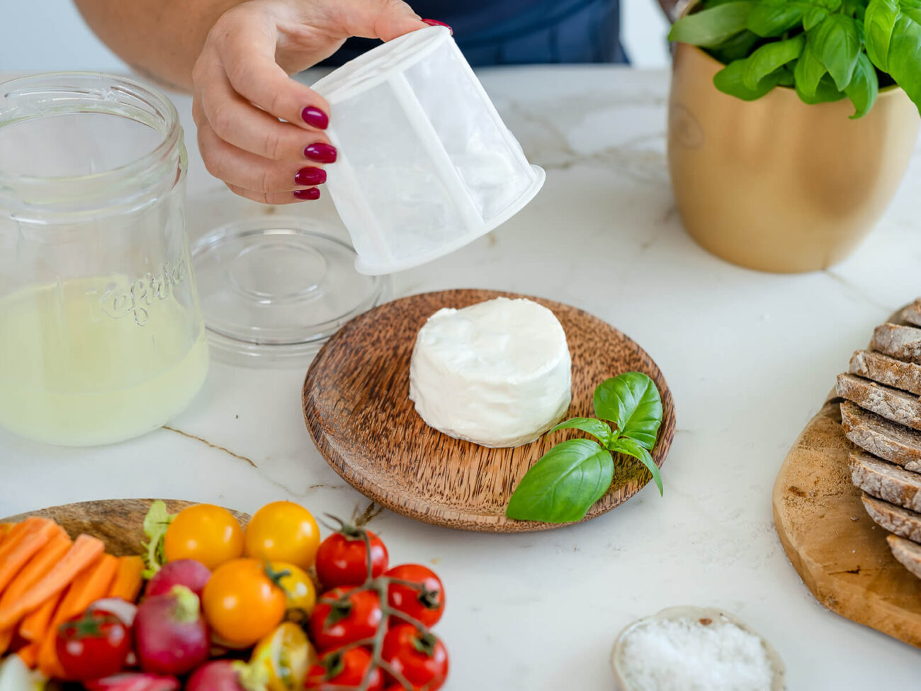 Make Kefir Cheese with a Kefirko Cheese Maker – Nourishme Organics