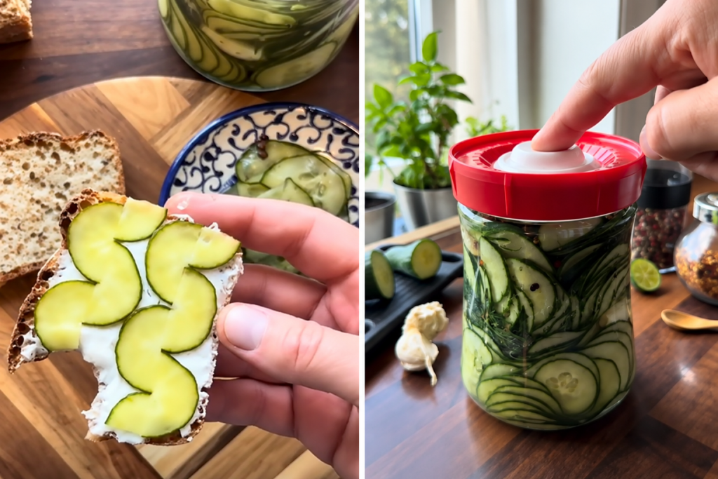 quick fermented pickles