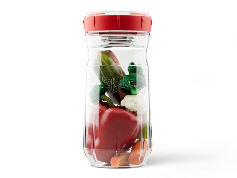 Veggie Fermenter (SINGLE) 1400 red